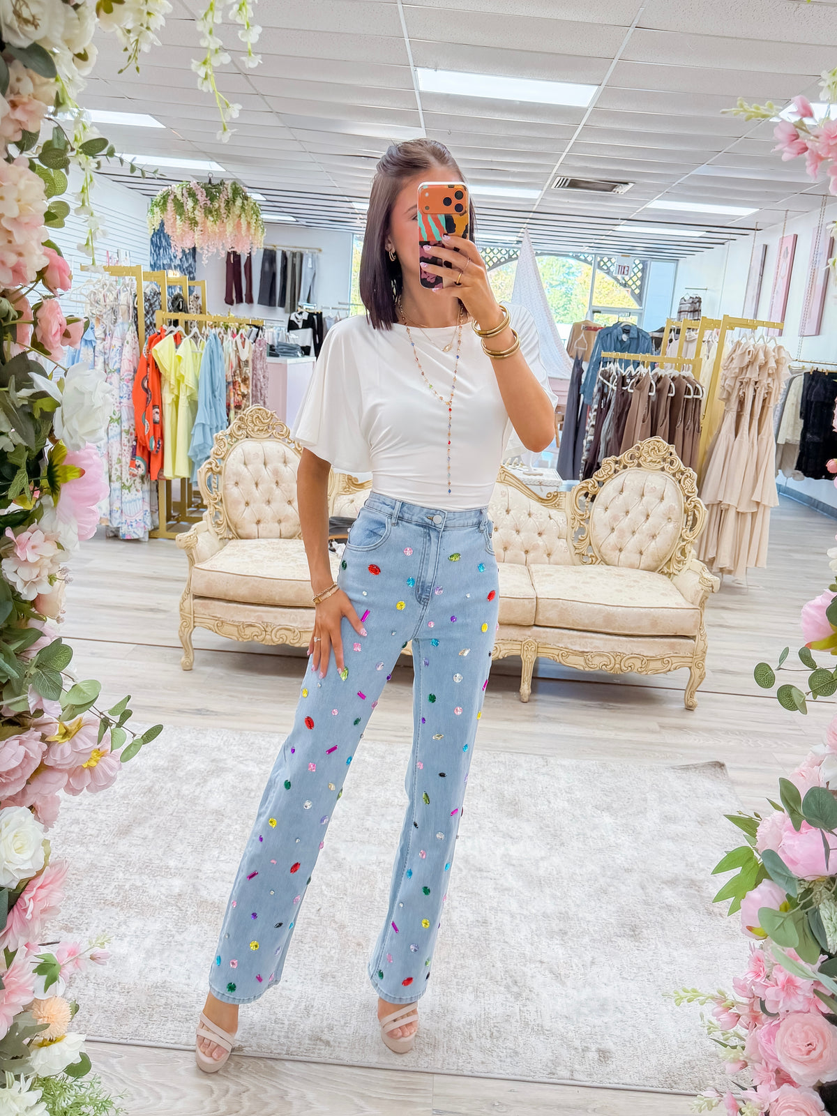 Emily Top- White