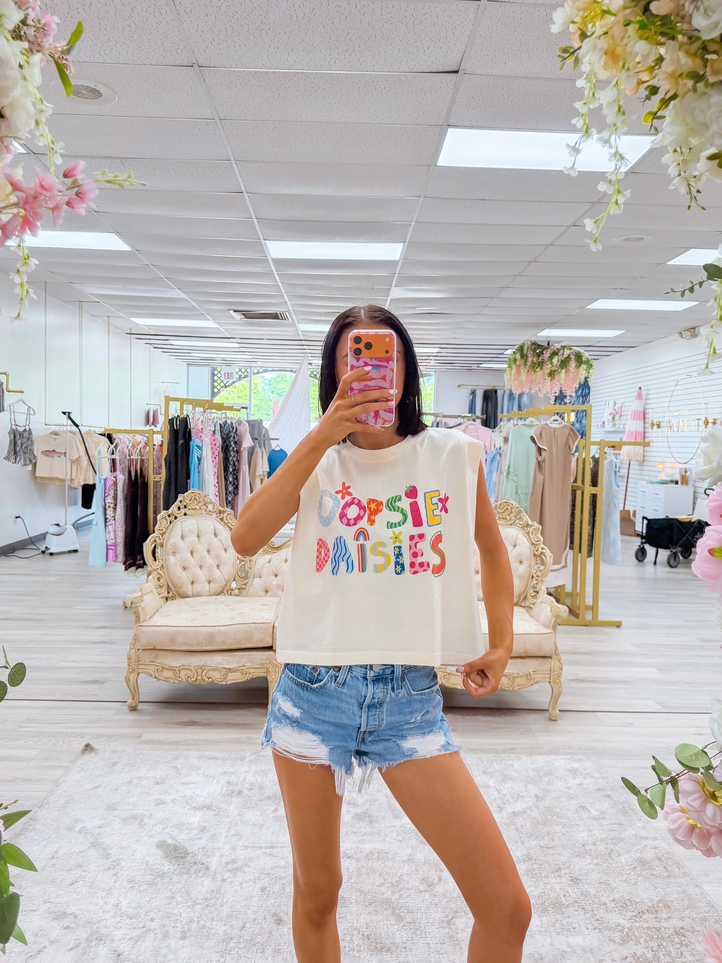 Oopsie Daisies Tank