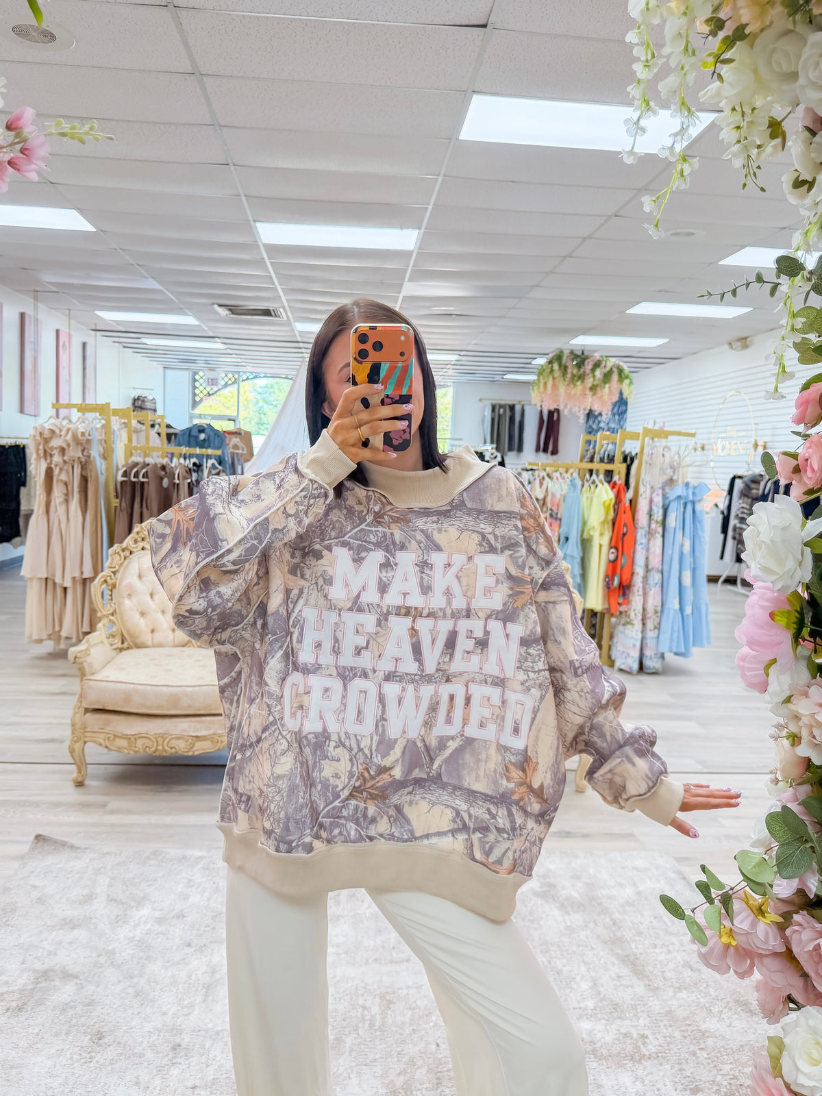 Make Heaven Crowded Mockneck