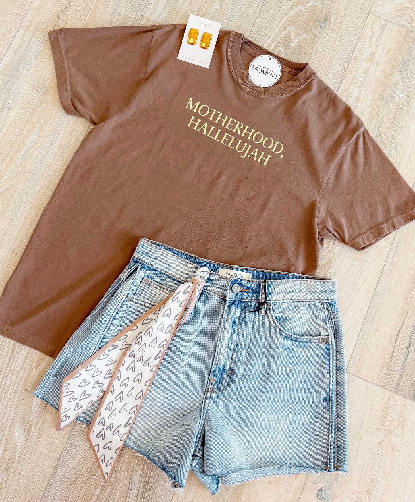 Motherhood Hallelujah Tee