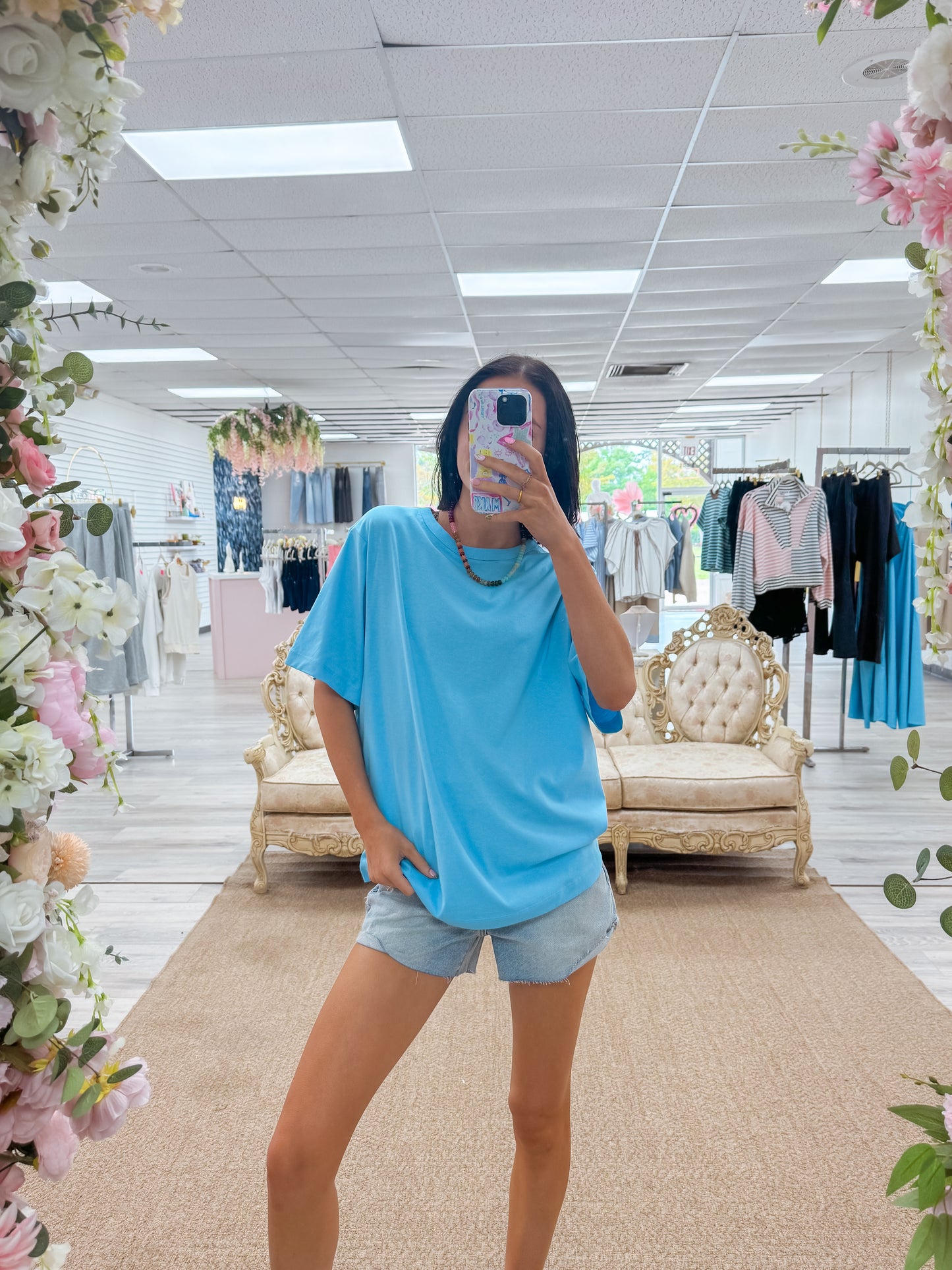 Shay Top- Blue