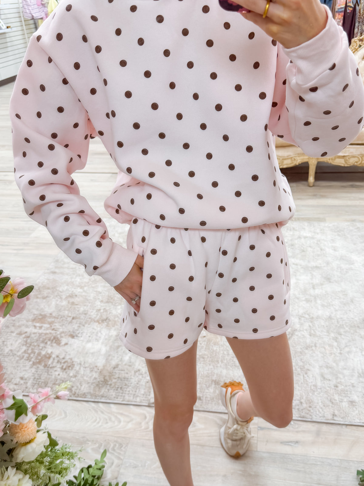 Pippa Polka Dot Set- Shorts