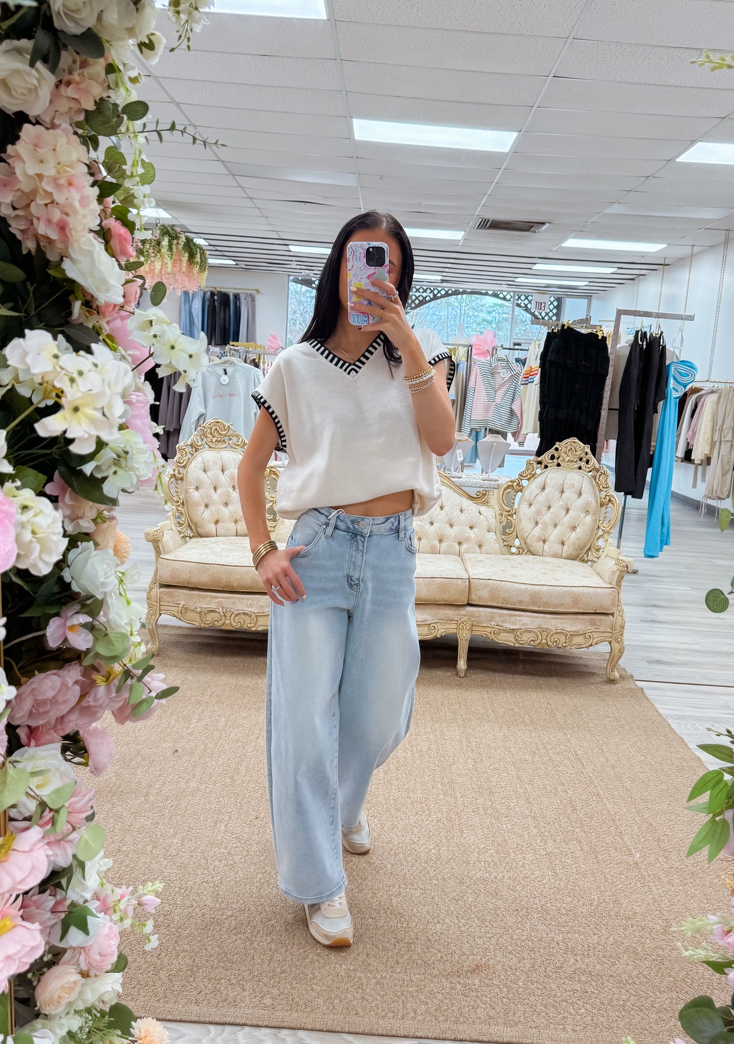 Monroe Top- Beige