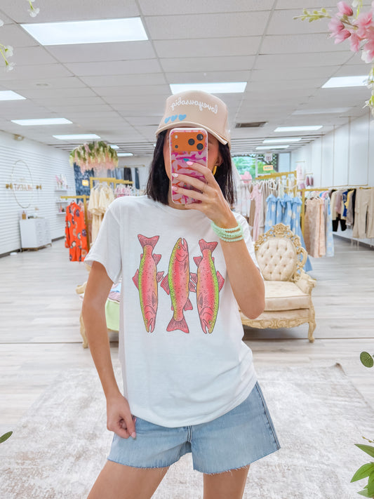 Pink Trout Tee