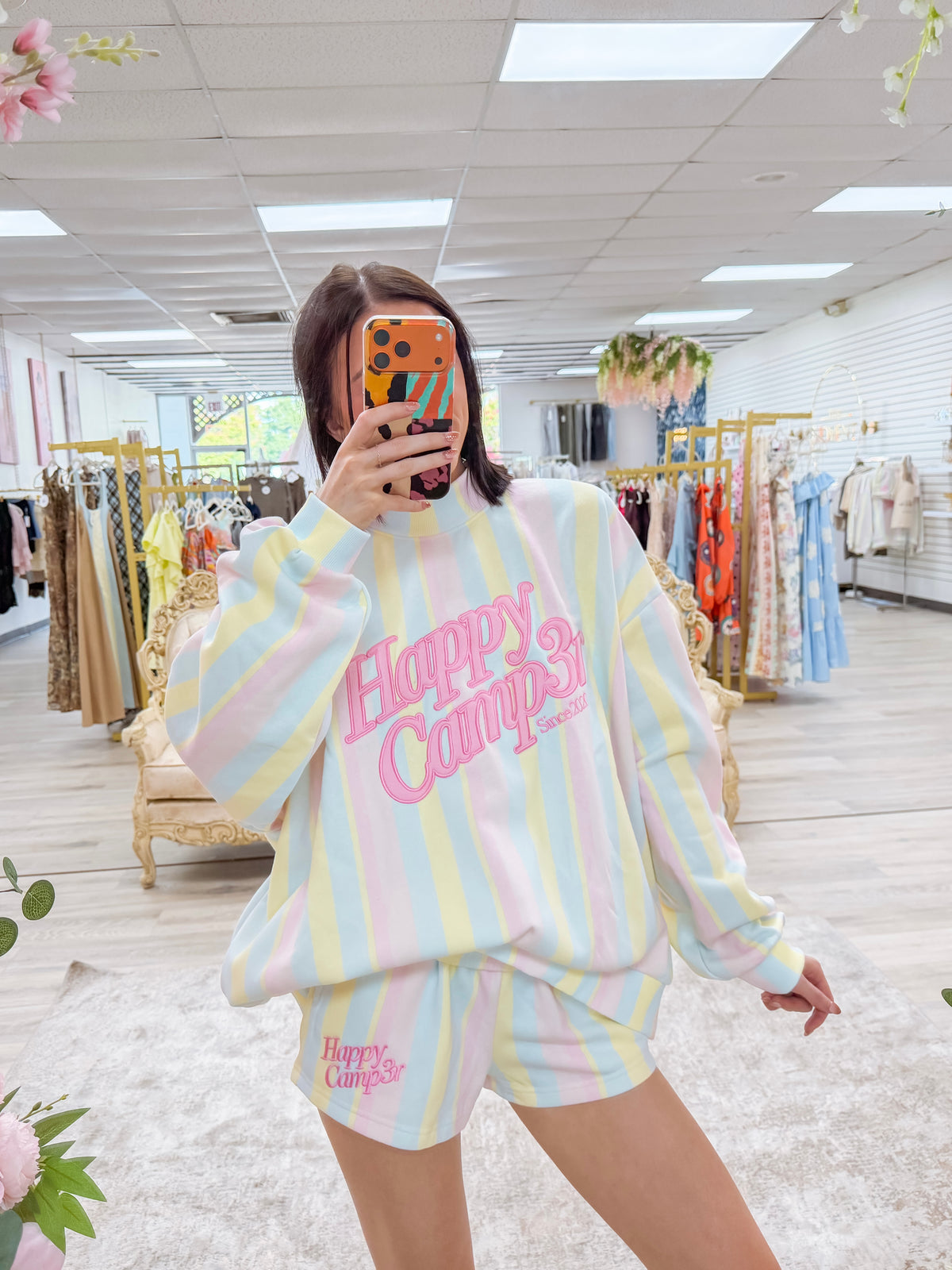Happy Camper Sherbet Mockneck