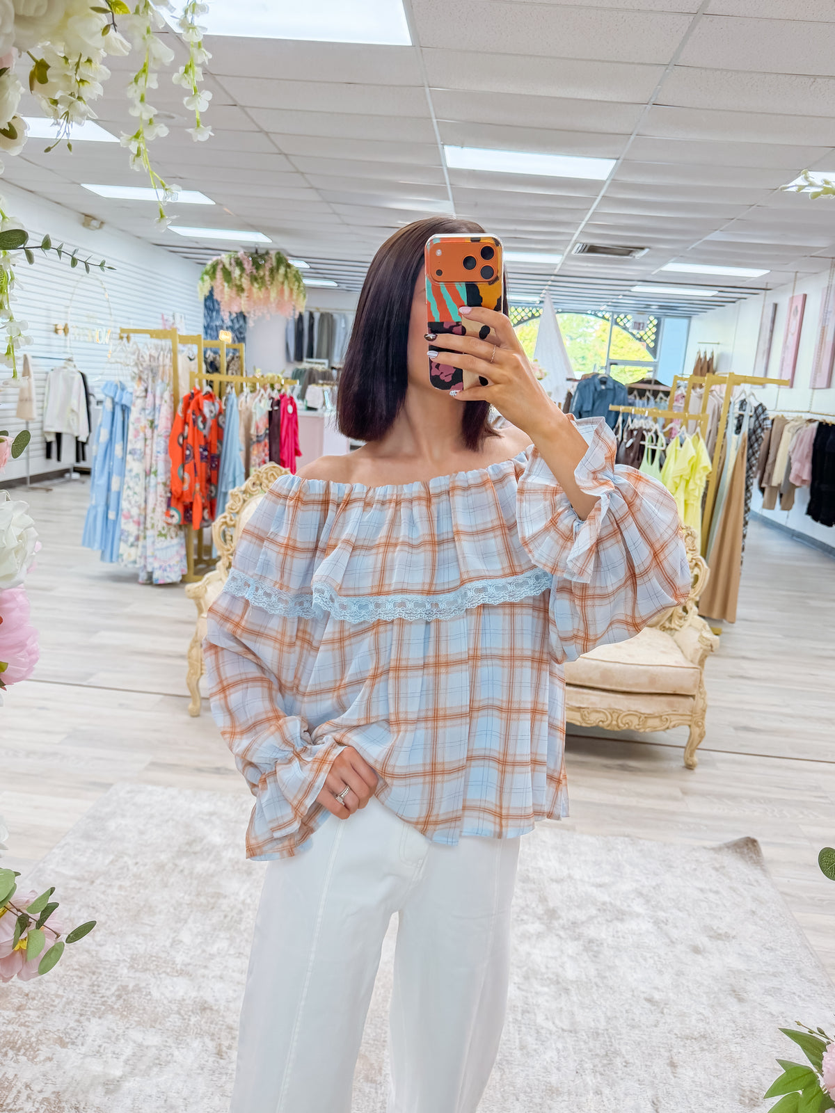 Olivia Ruffle Top