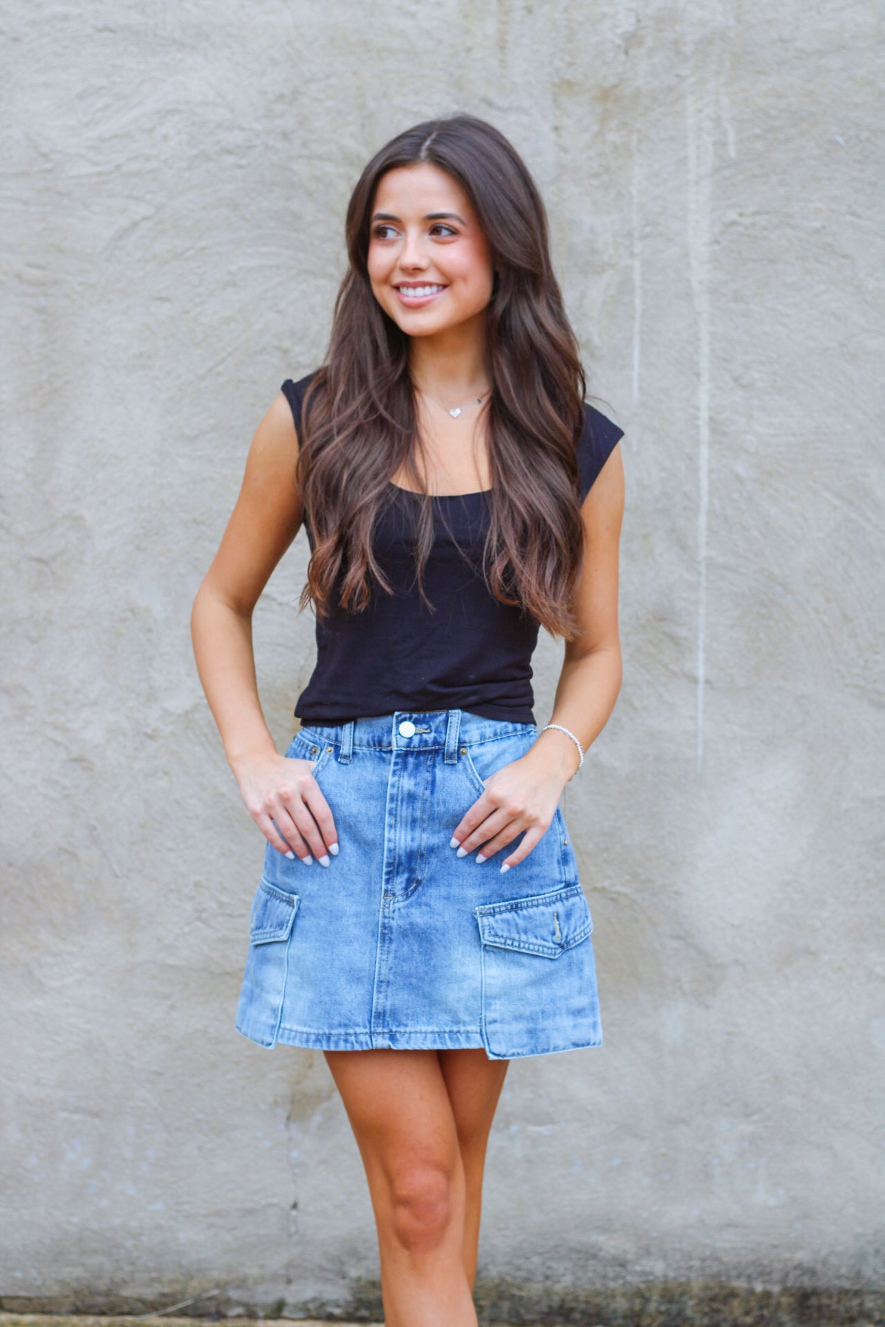 Polly Pocket Denim Skirt