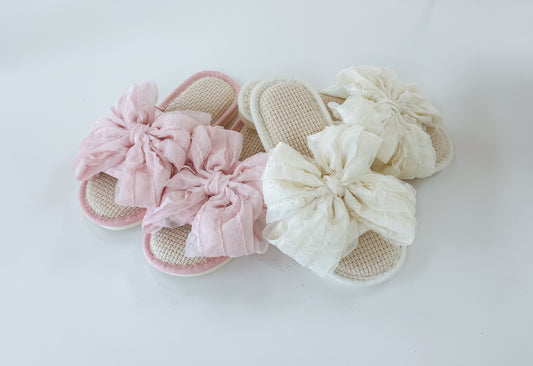 Bow Slippers