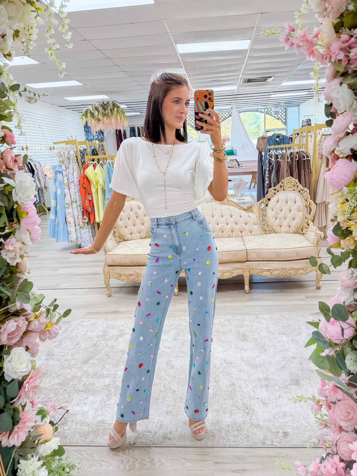 Emily Top- White