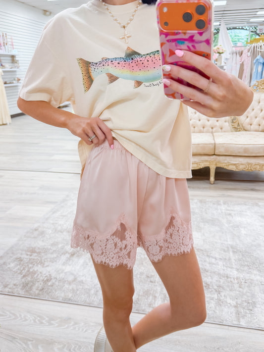 Hampton Satin Shorts