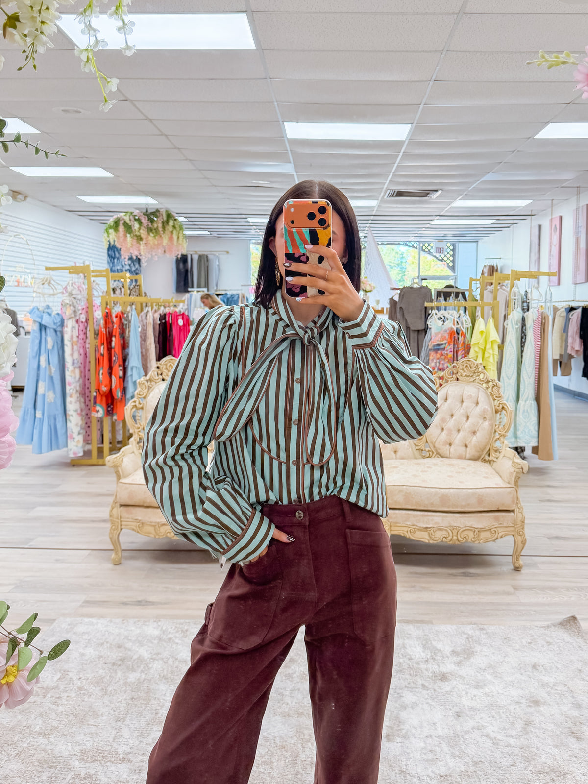 Mable Striped Top