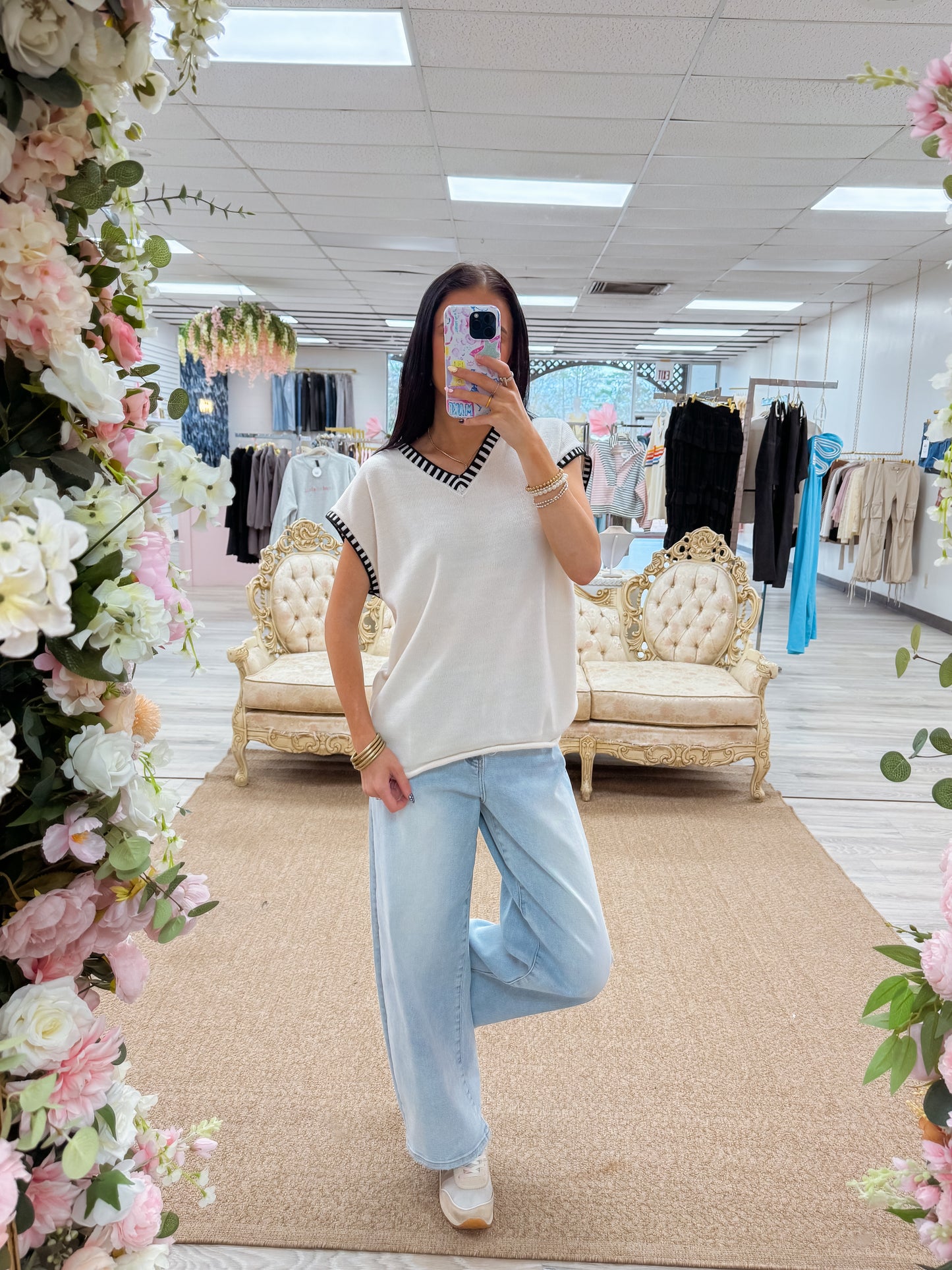 Monroe Top- Beige