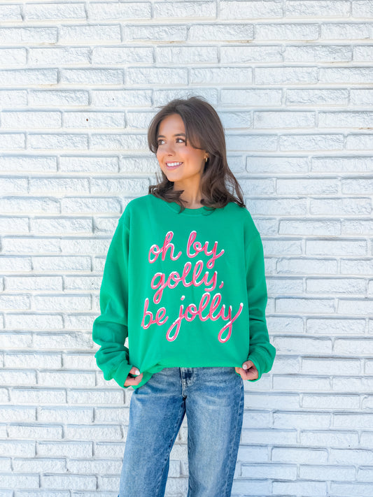 By Golly Be Jolly Sweatshirt