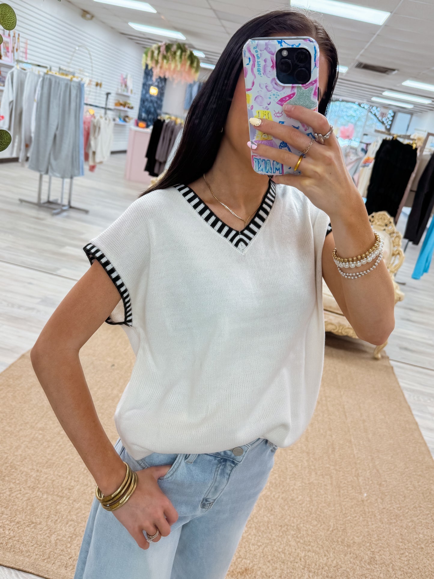 Monroe Top- Beige
