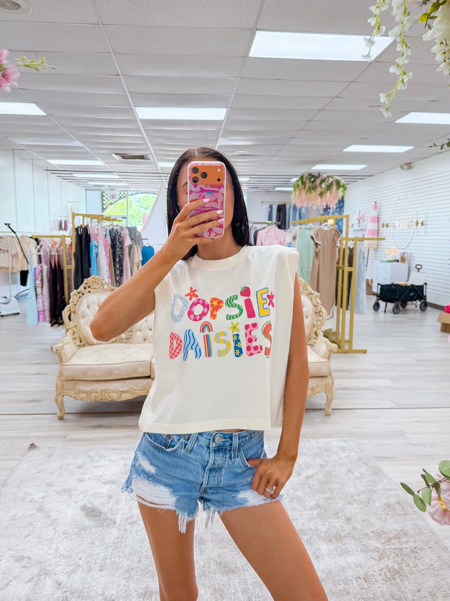 Oopsie Daisies Tank
