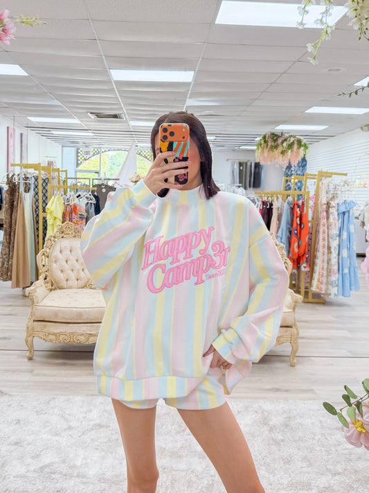Happy Camper Sherbet Mockneck