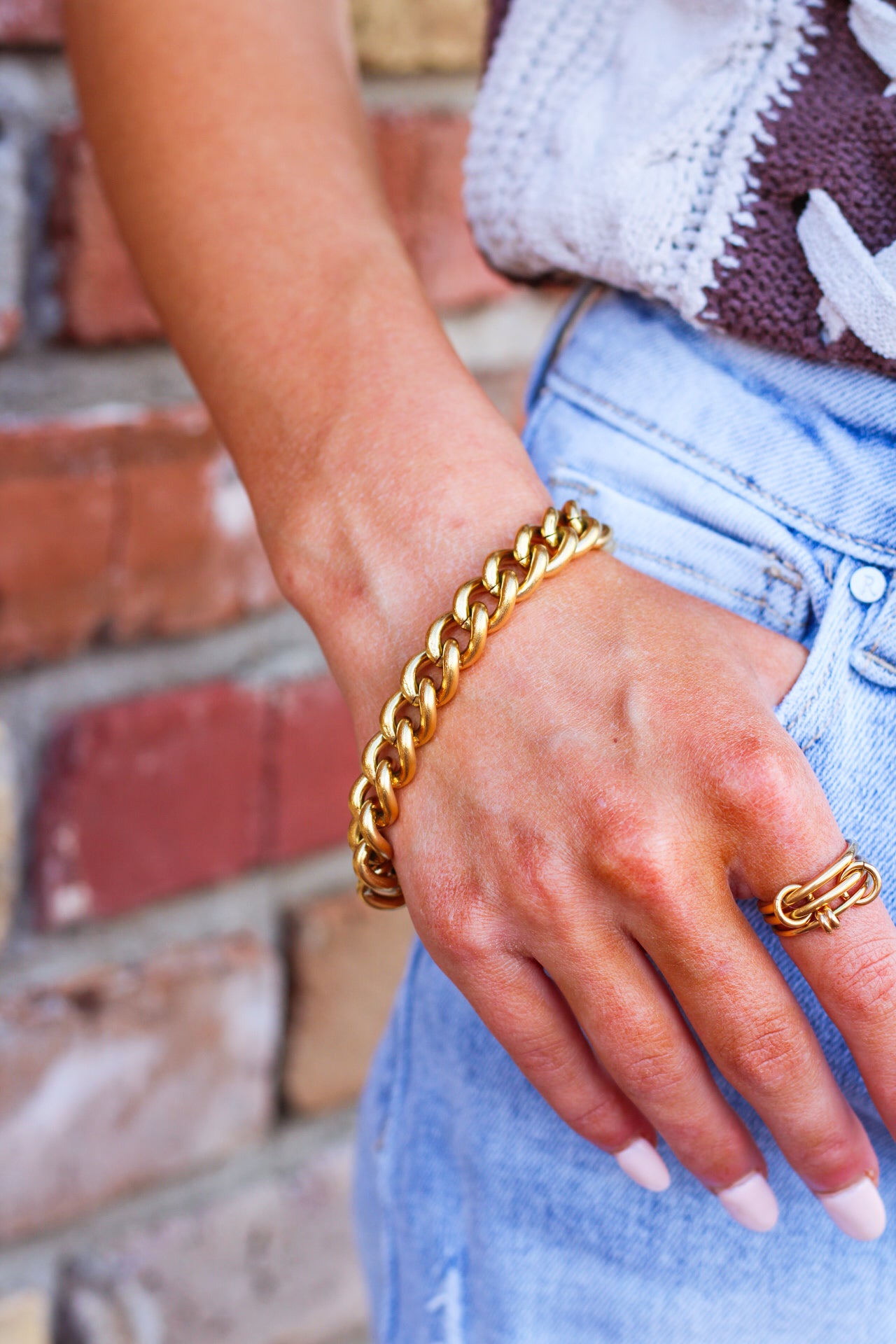 Chunky Chain Bracelet