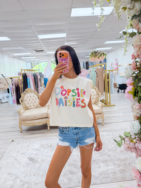 Oopsie Daisies Tank
