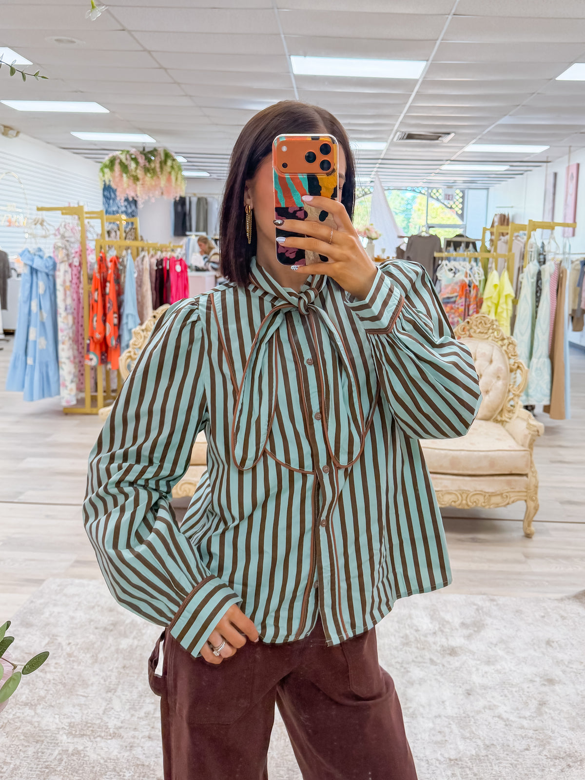 Mable Striped Top