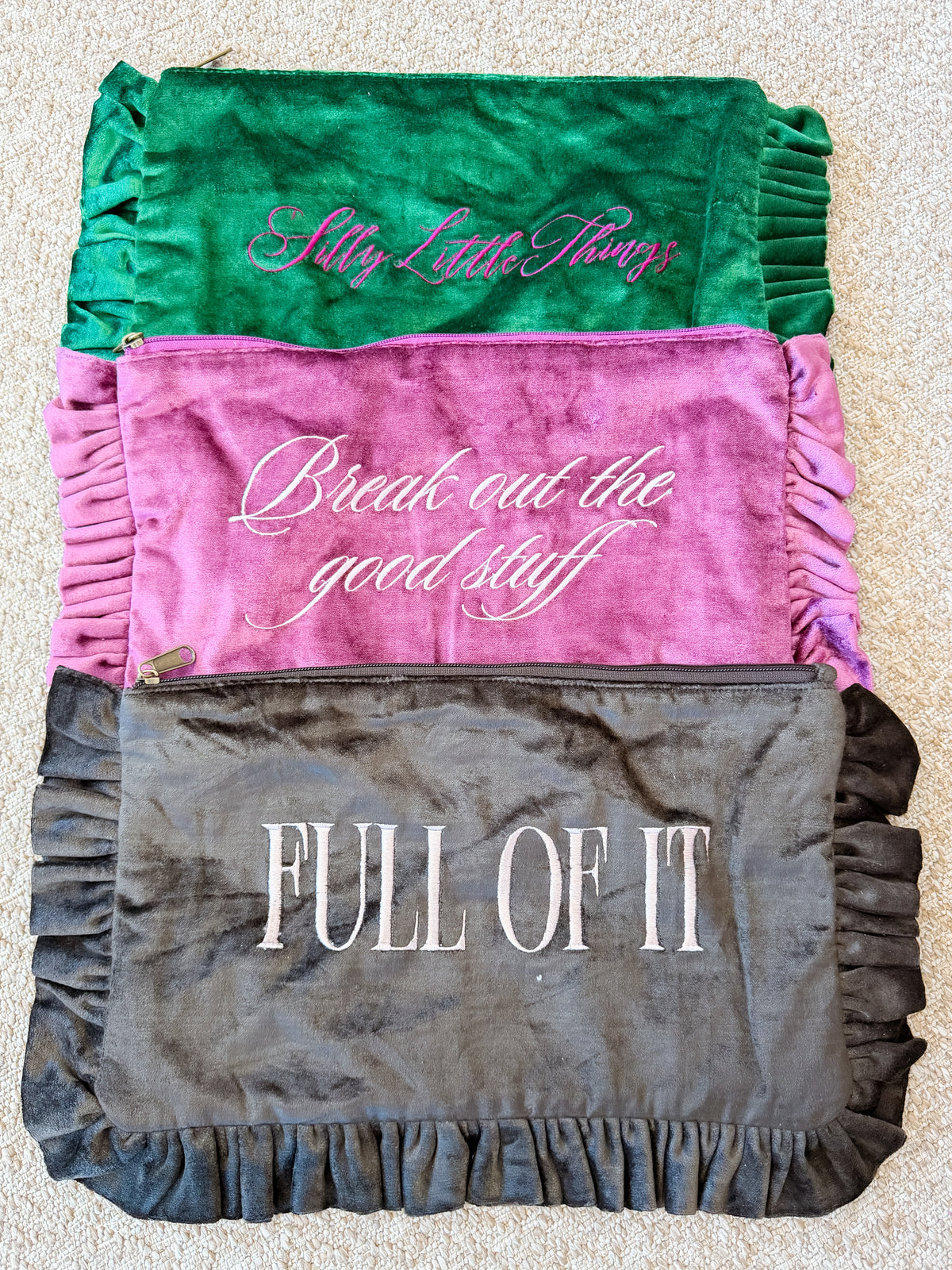 Silly Little Things Travel Pouch