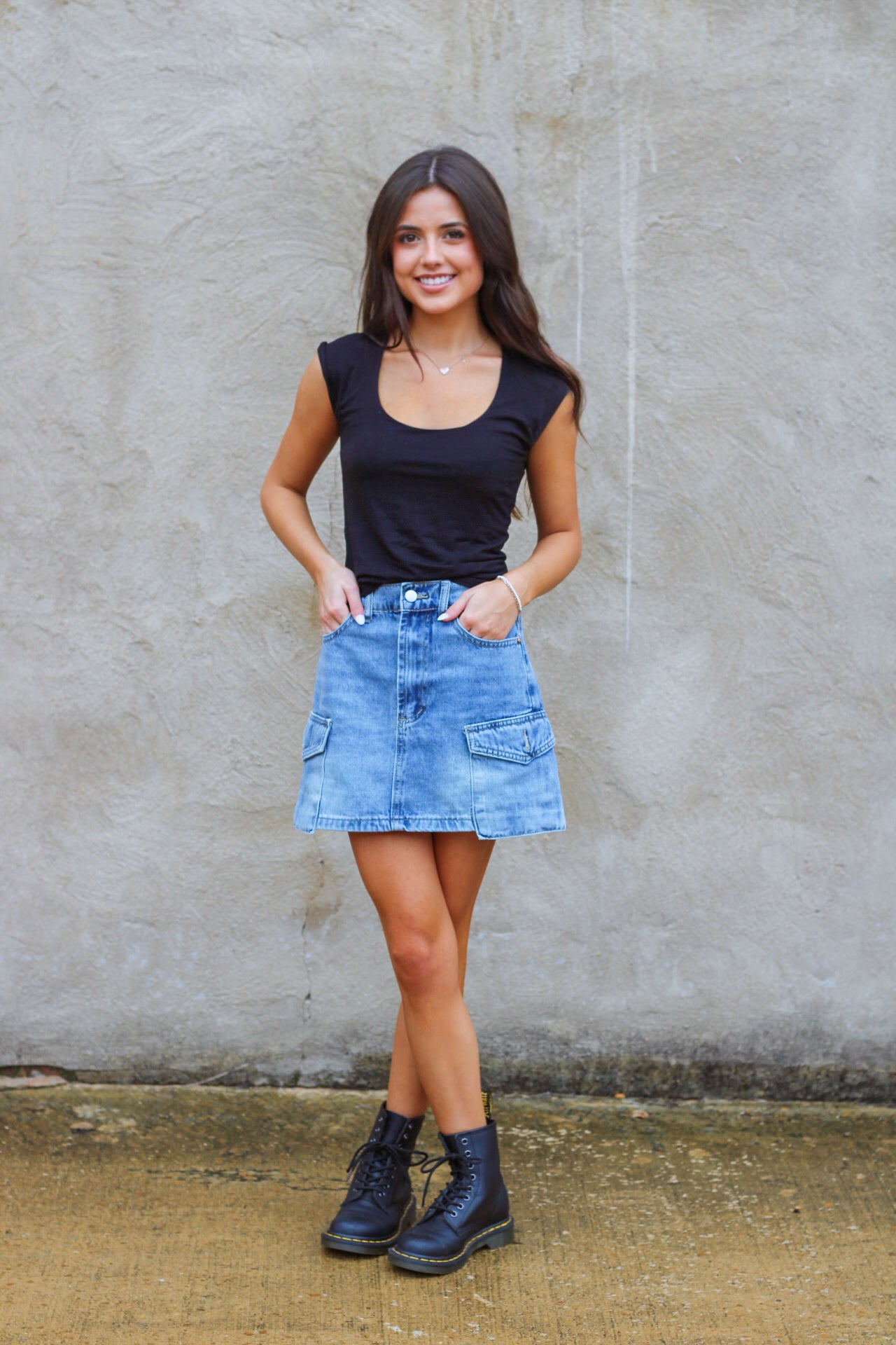 Polly Pocket Denim Skirt