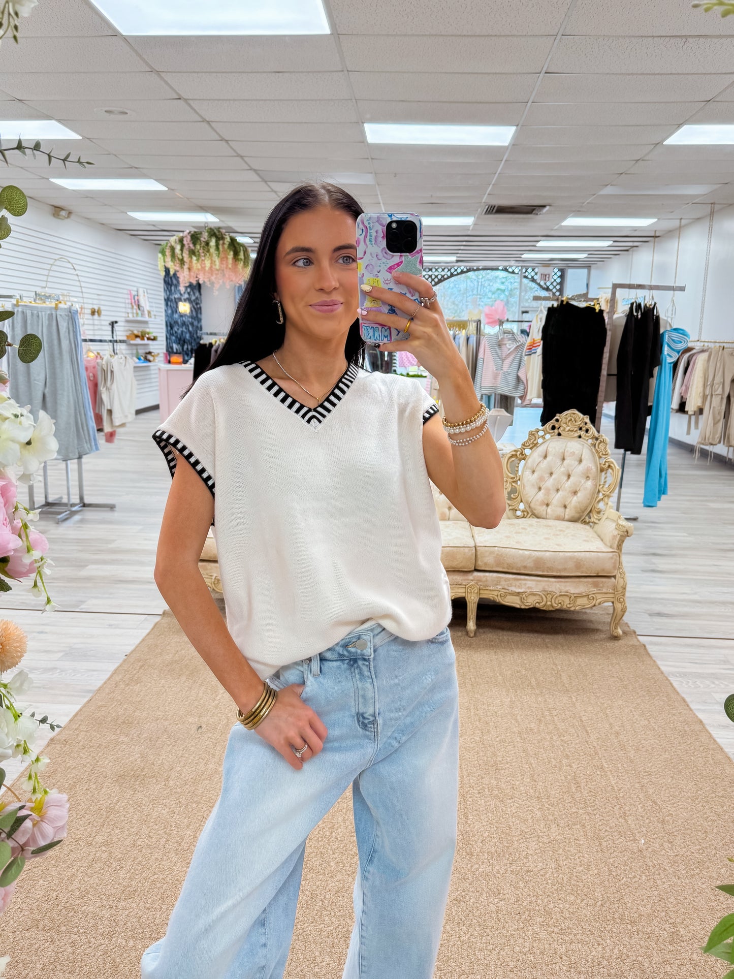 Monroe Top- Beige