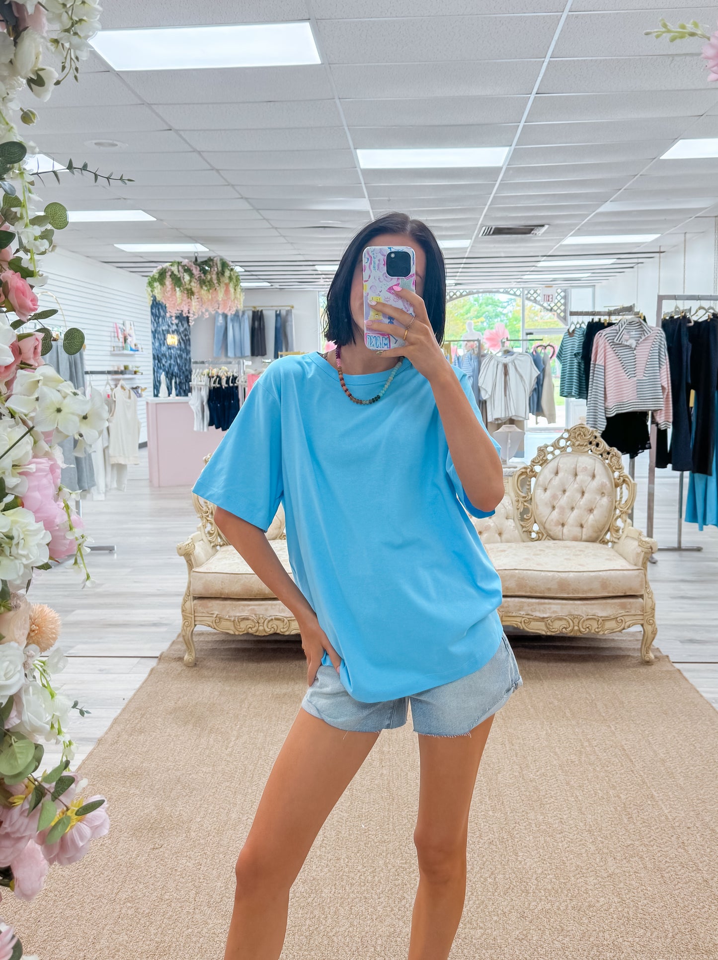 Shay Top- Blue