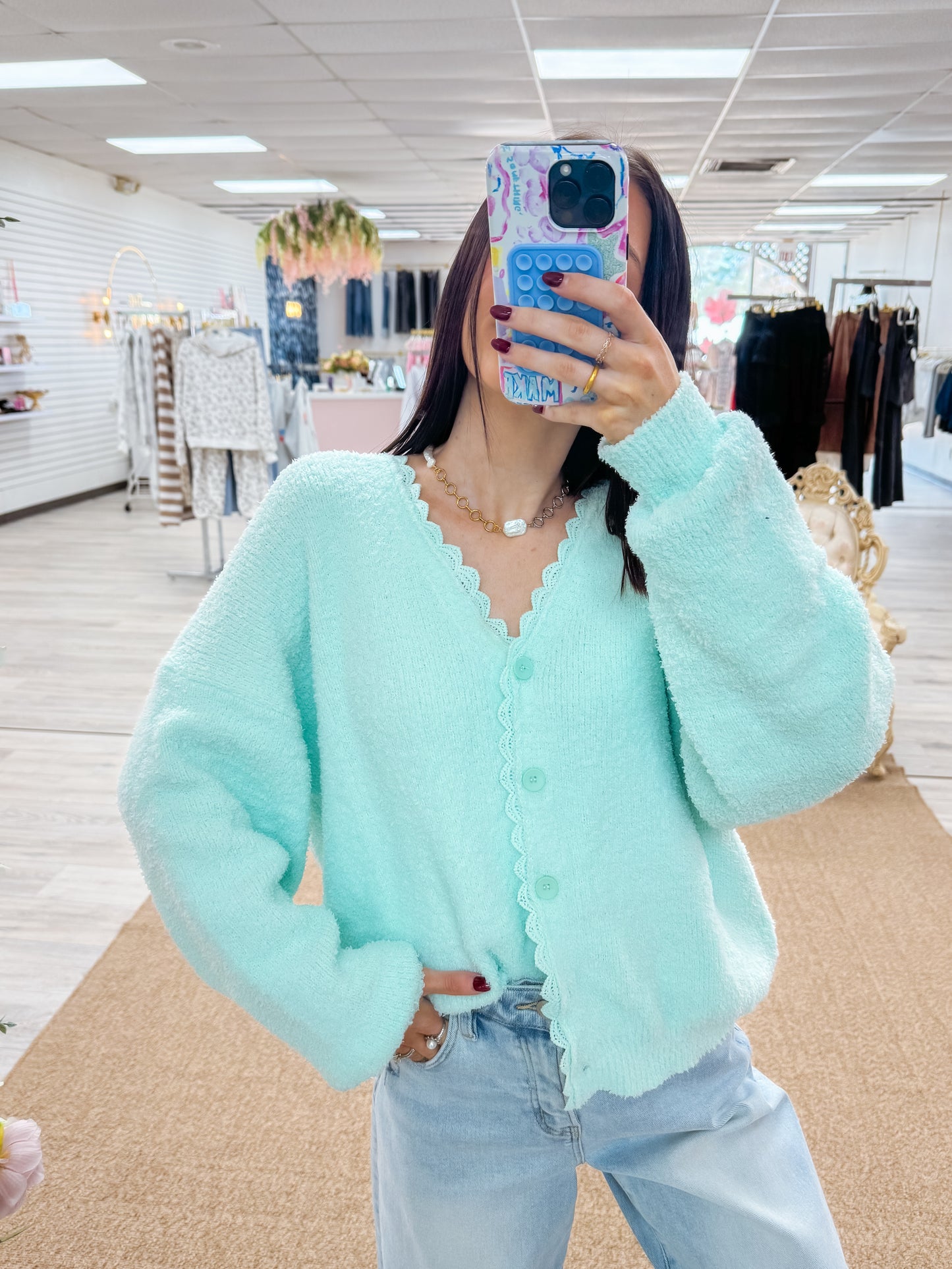 Minty Sweater