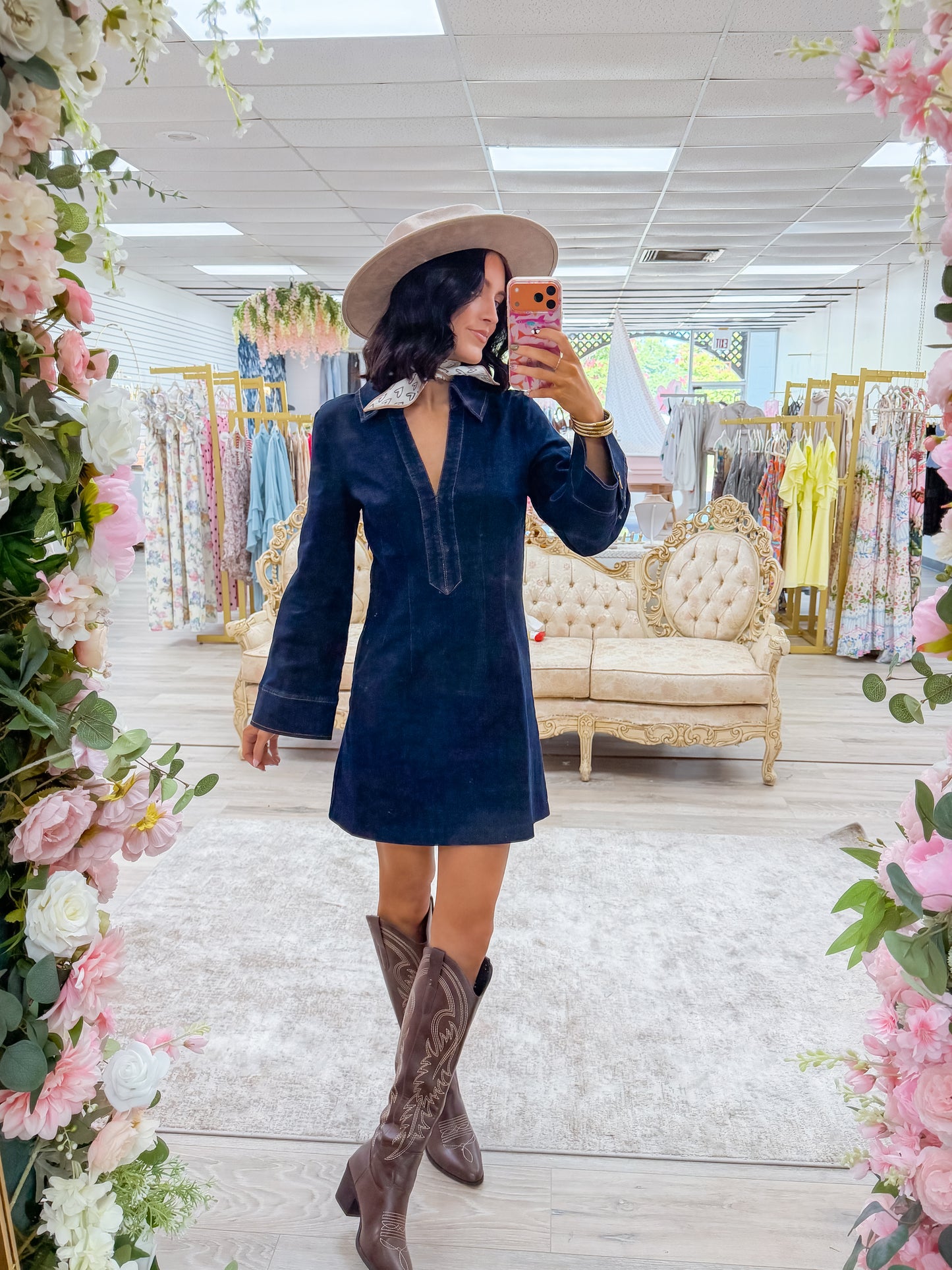 Frannie Denim Dress