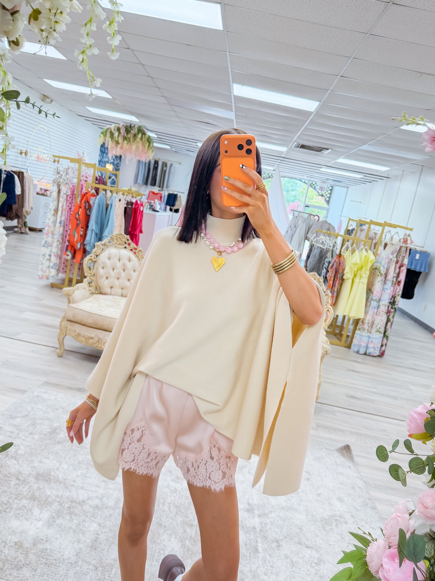 Macy Poncho Top