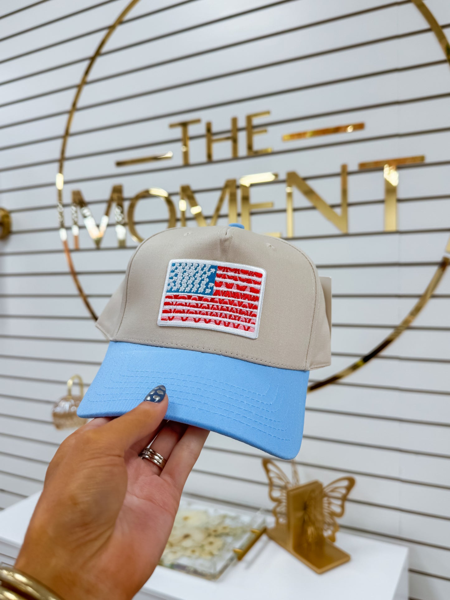American Flag Hat