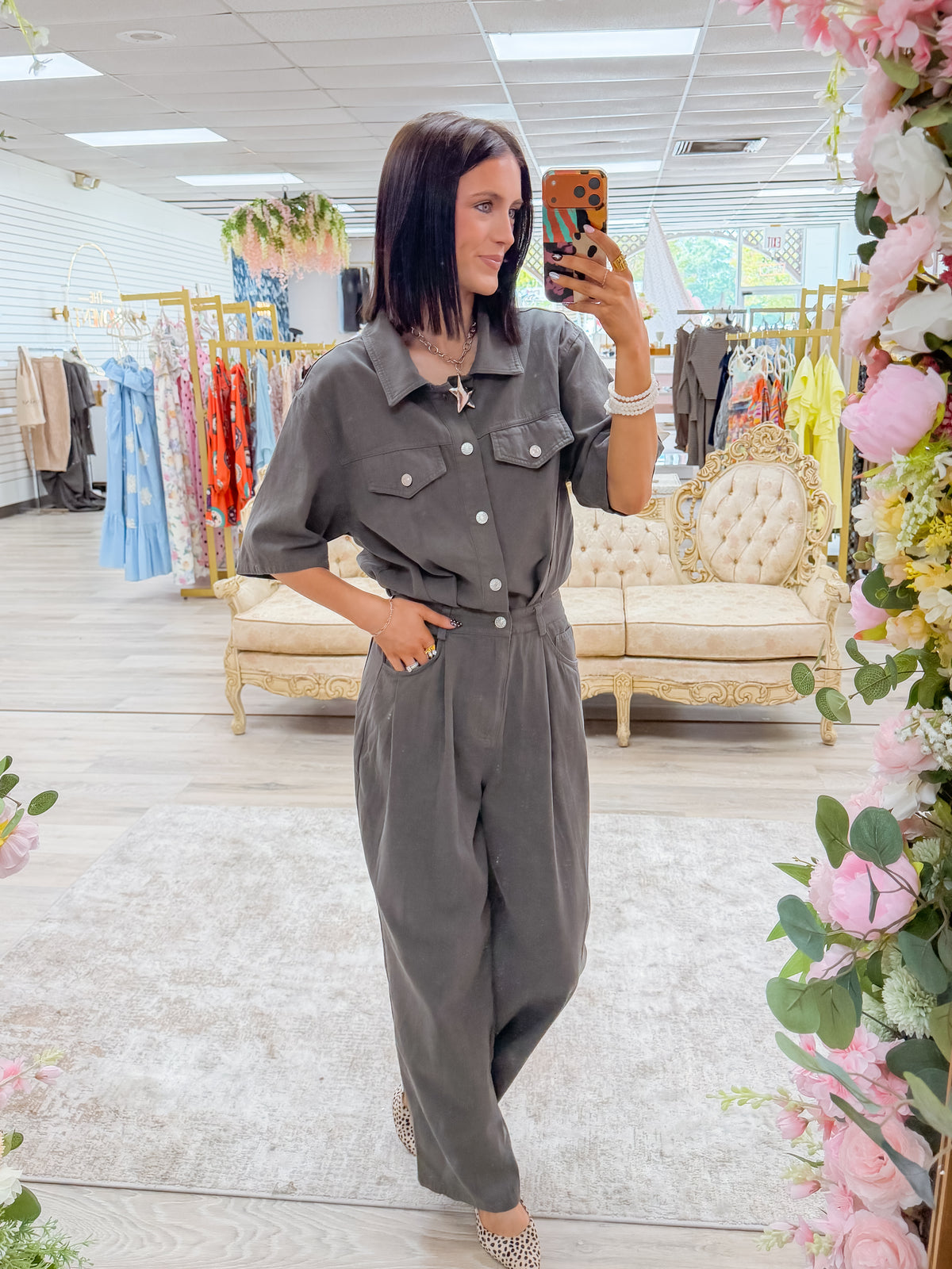 Tilly Barrel Legged Jumpsuit