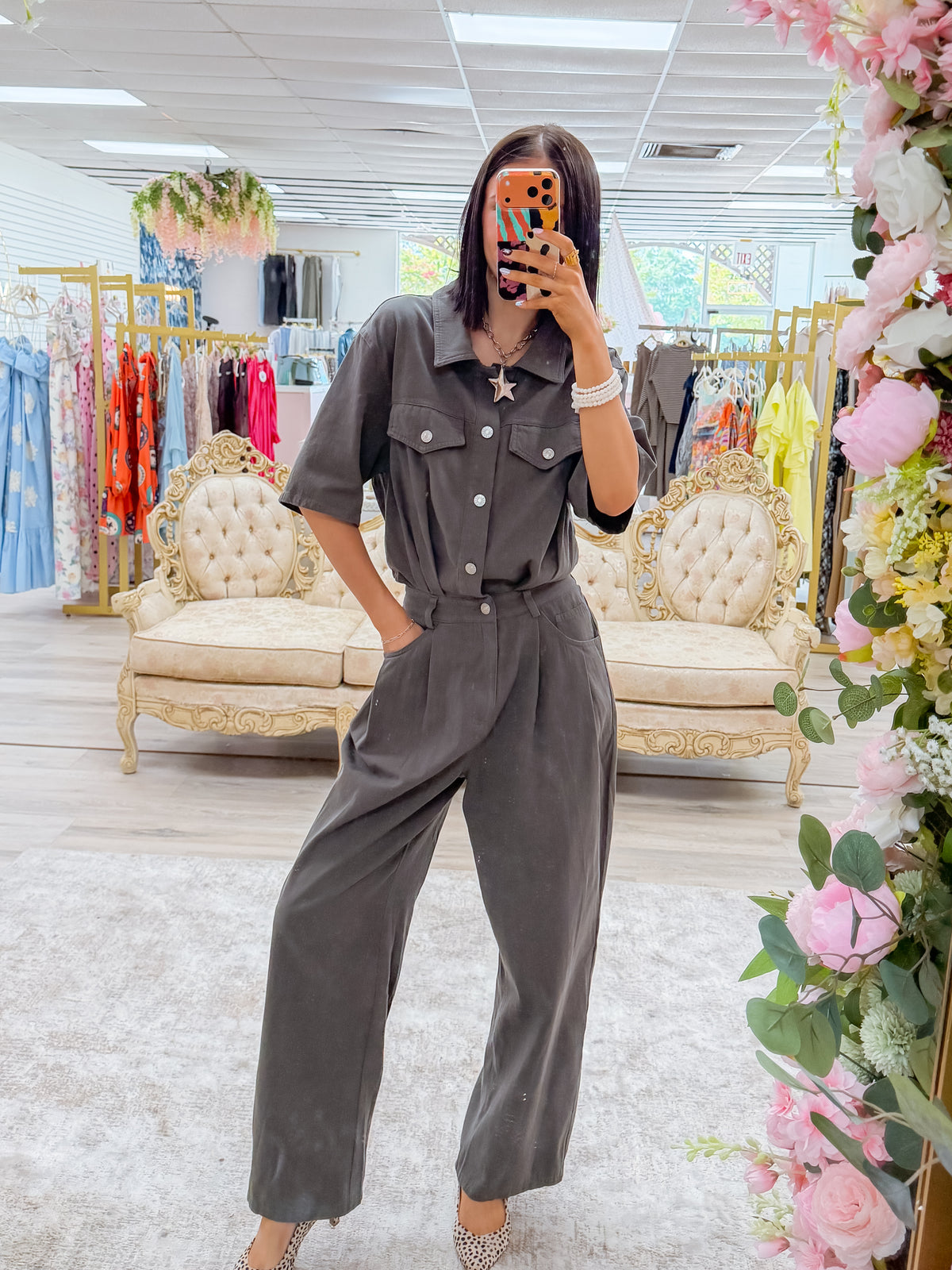 Tilly Barrel Legged Jumpsuit