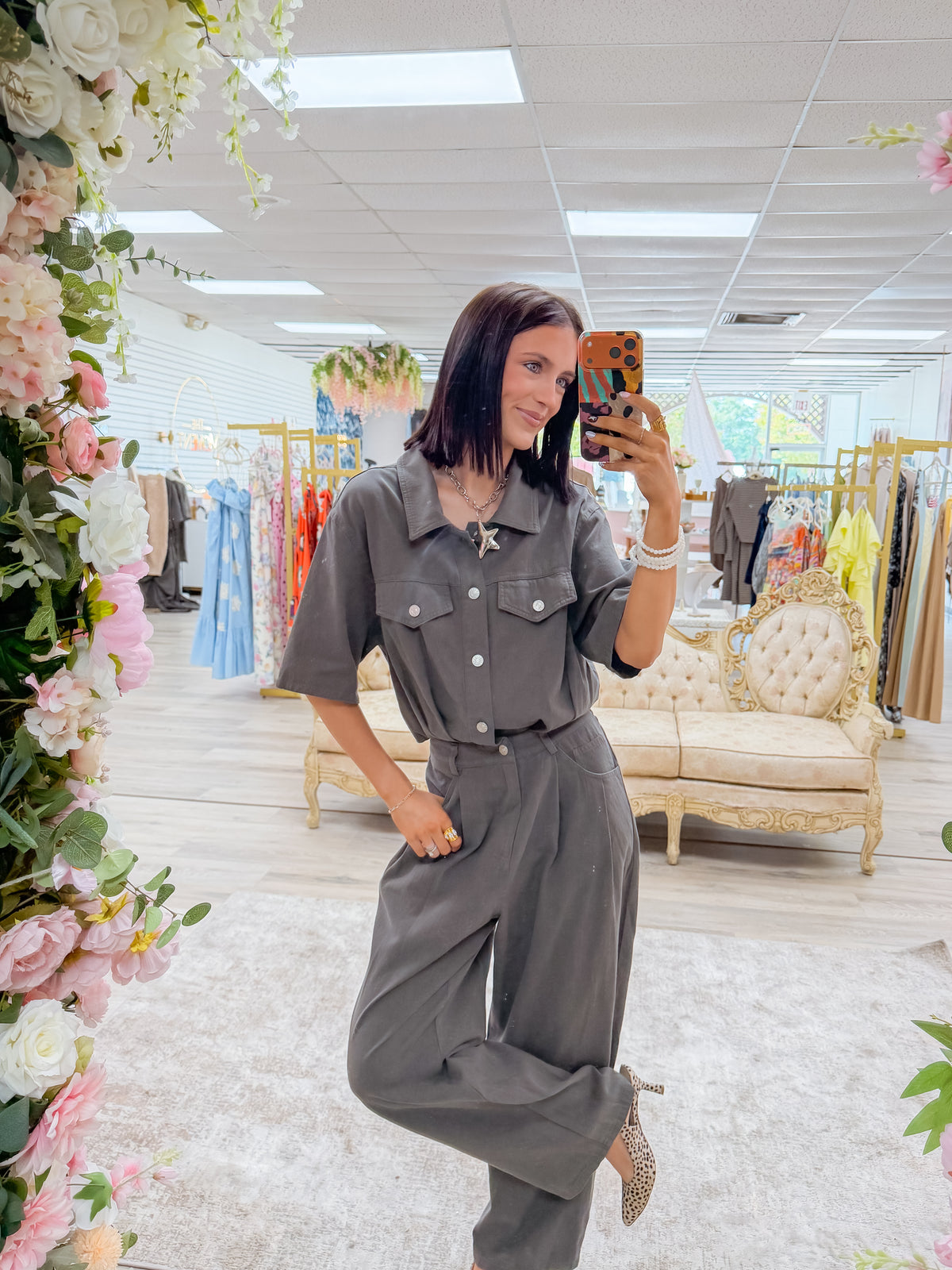 Tilly Barrel Legged Jumpsuit