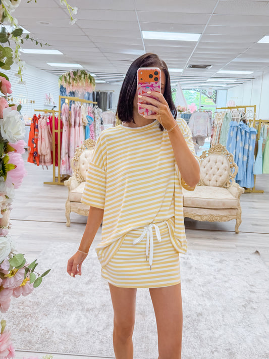 Livi Set Yellow- Top
