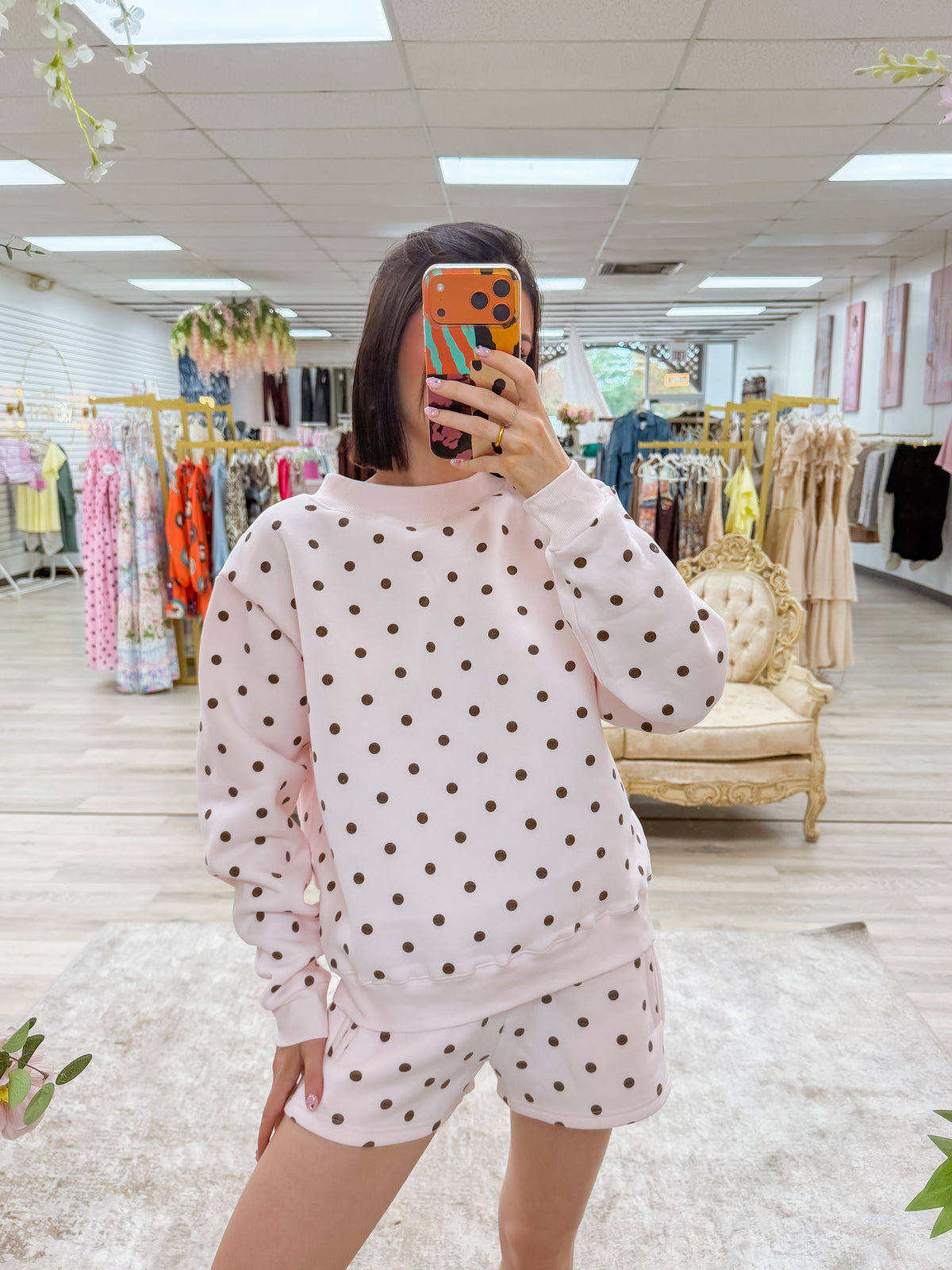 Pippa Polka Dot Set- Shorts