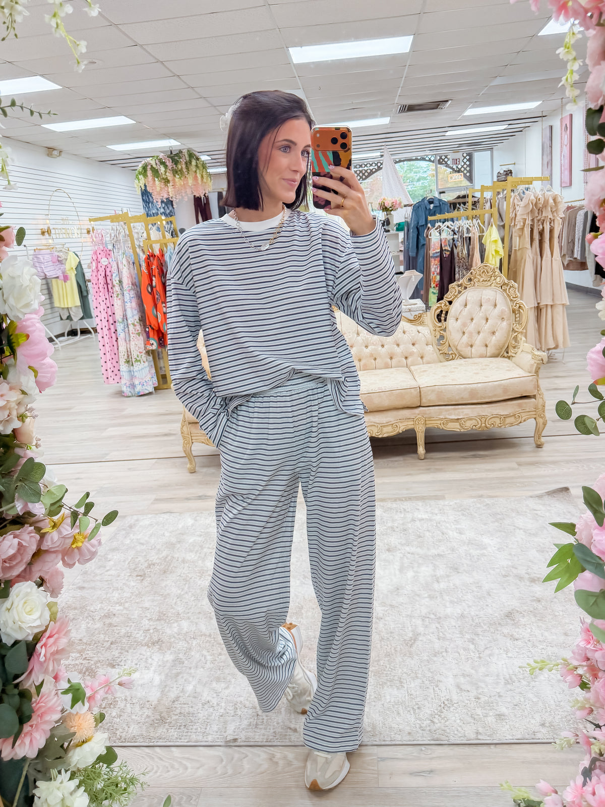 Harbor Striped Set- Pants
