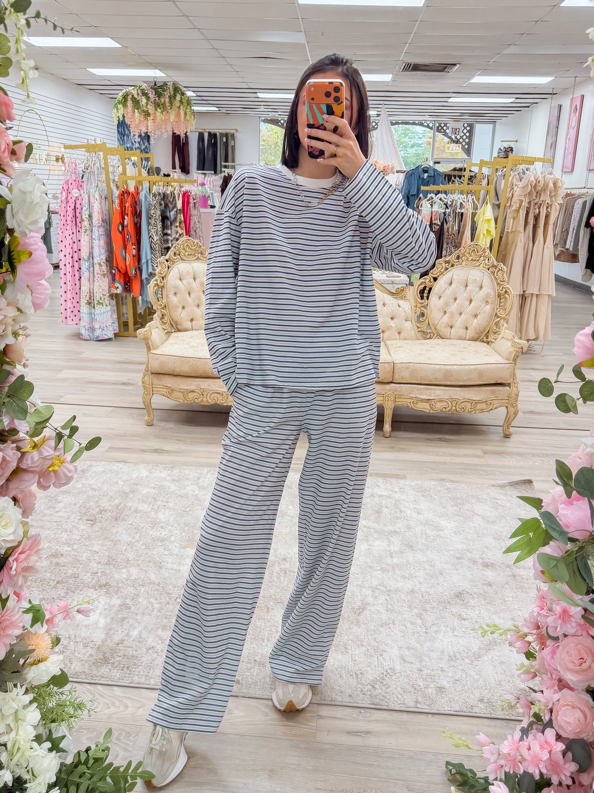 Harbor Striped Set- Pants
