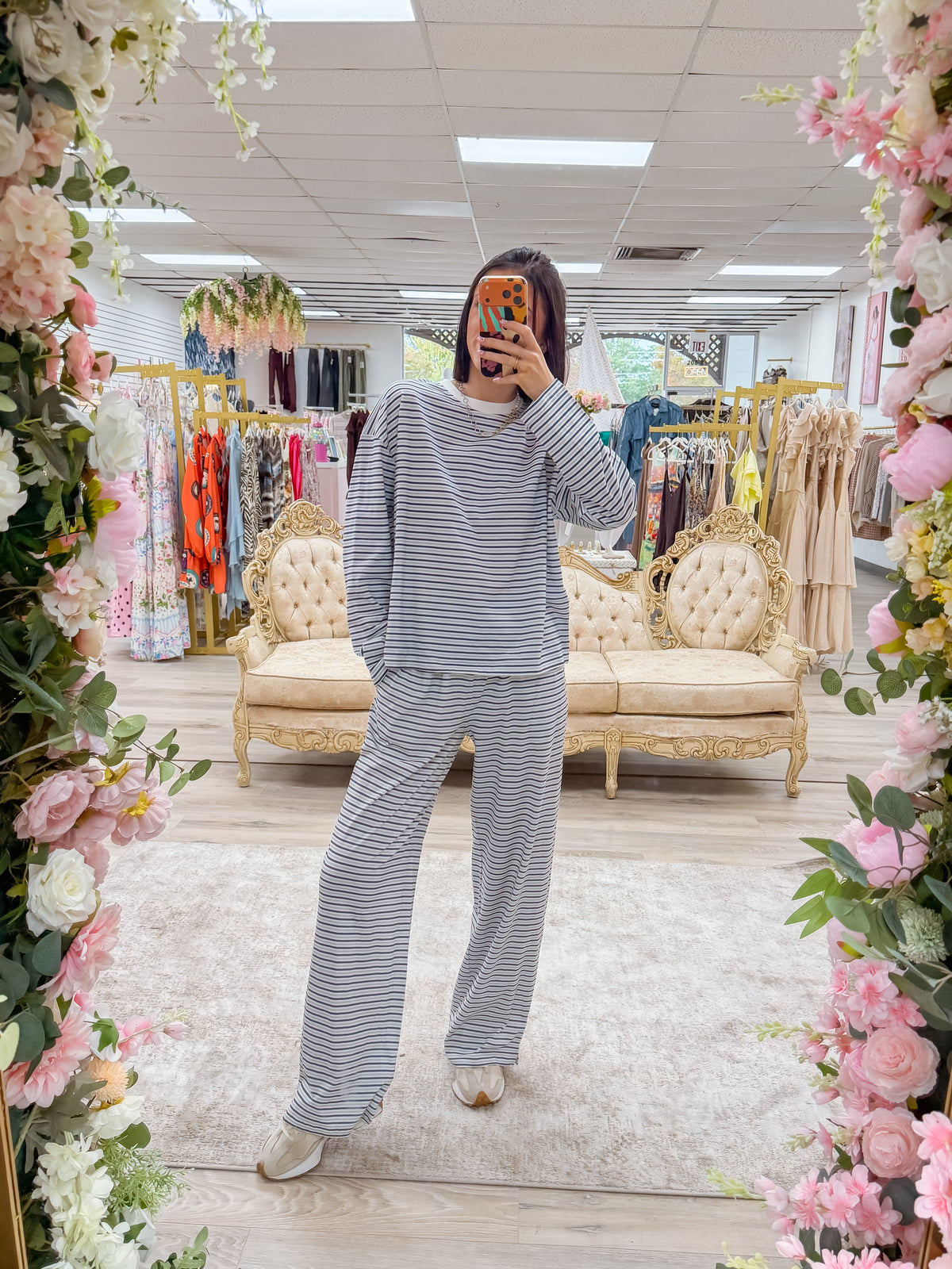 Harbor Striped Set- Pants